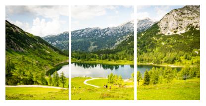 Split canvas prints - Package 9